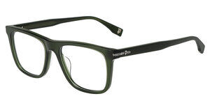 POLICE OPTICAL VPLR62 Eyeglasses TRANSP.GREEN (06W5) 54mm